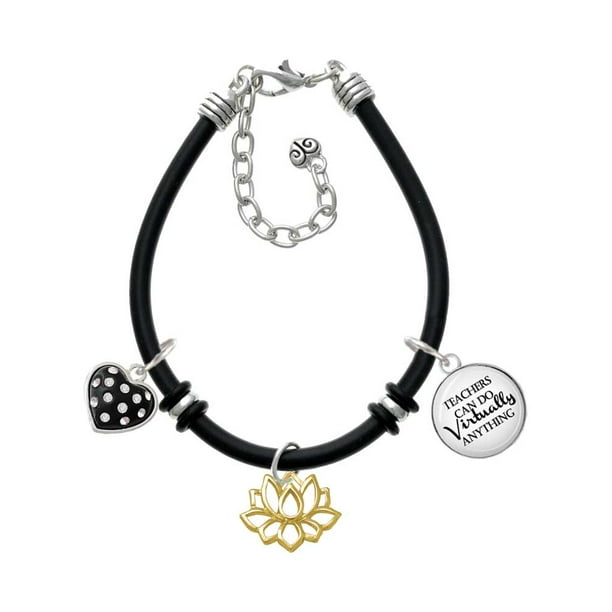 Delight Jewelry Lotus Outline I Love You More Bead Necklace Set of 2 Delight Jewelry Lotus Outline I Love You More Bead Necklace Set of 2